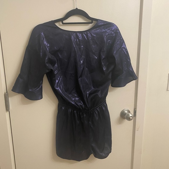 NWOT Victoria’s Secret Blue Romper XS - Picture 6 of 6